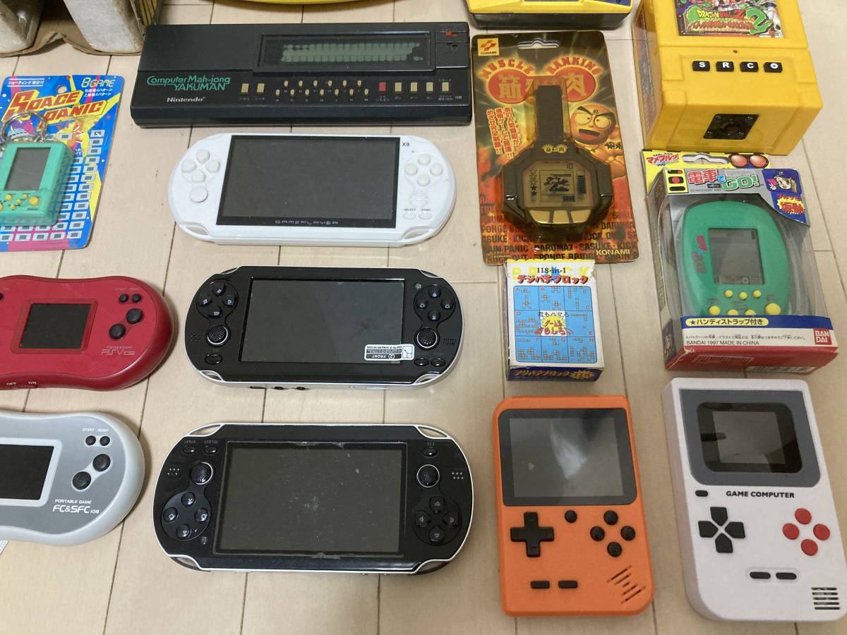 LCD・LSIゲーム機 24台ジャンクまとめセット ゲームウォッチ 携帯 電子ゲーム バンダイ 学研 任天堂 レトロ 中古 部品取り用　GAME&WATCH_画像3