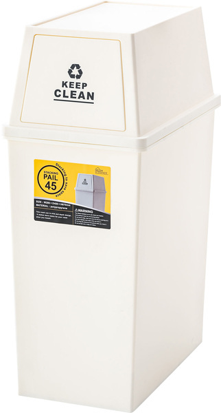 スタッキングペール 45L スリム SGP-761 ホワイト