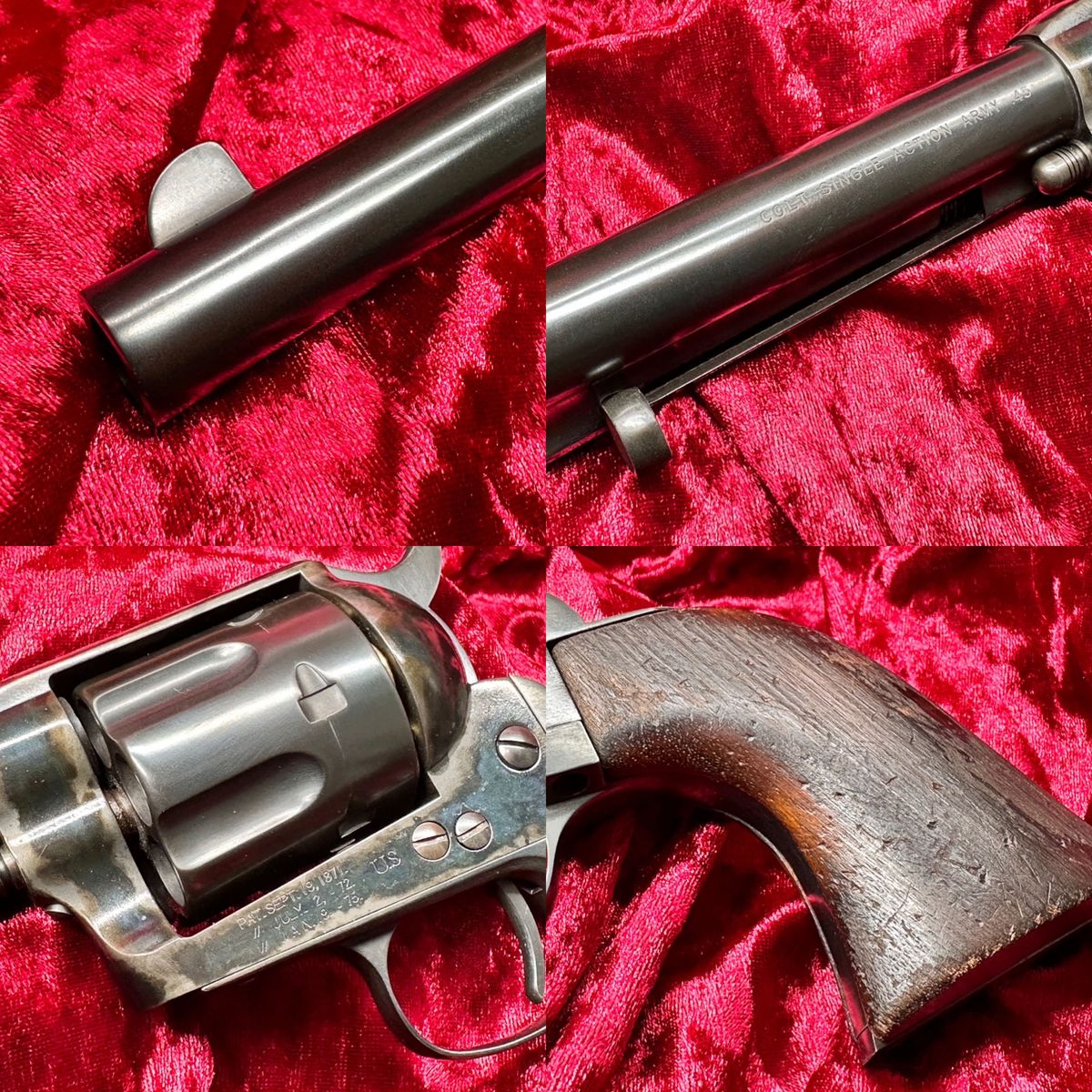 コルト SAA 1st キャバルリーブルーイングモデルガン Colt コルト SAA 1st キャバルリーブルーイングモデルガン Colt