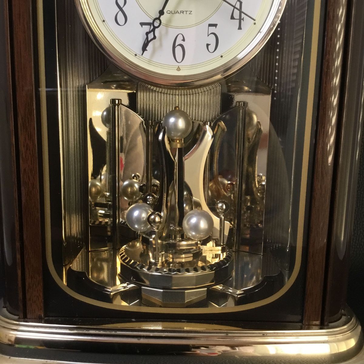 SEIKO からくり時計 置き時計 クォーツ アンティーク パール SEIKO からくり時計 置き時計 クォーツ アンティーク パール