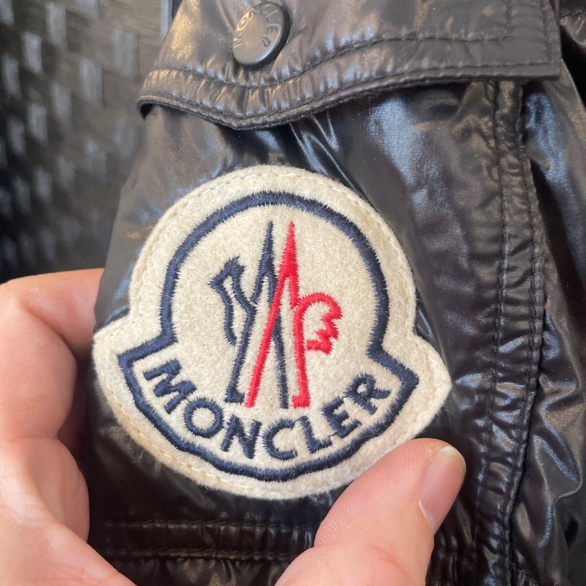 モンクレール MONCLER ダウンジャケット ブラック 黒 サイズ0の画像7