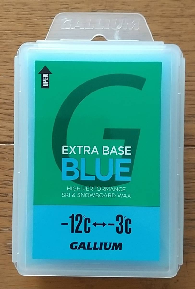 【新品】 ガリウム　GALLIUM　EXTRA BASE BLUE　ワックス_画像1