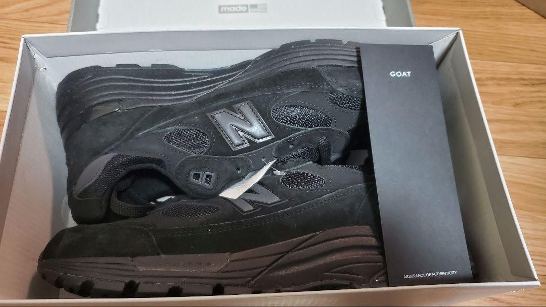 New Balance 992 Triple Black ニューバランス 992 トリプル New Balance 992 Triple Black ニューバランス 992 トリプル