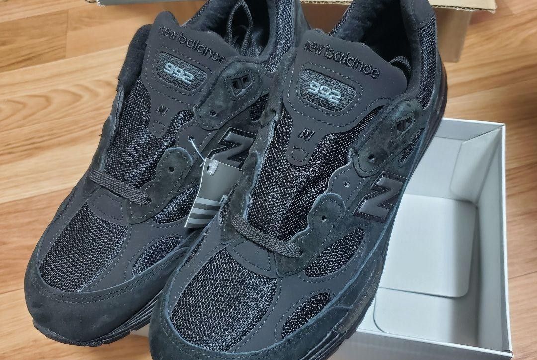 New Balance 992 Triple Black ニューバランス 992 トリプル New Balance 992 Triple Black ニューバランス 992 トリプル
