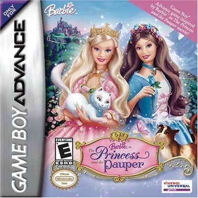★送料無料★北米版 Barbie Princess and the Pauper バービー・アズ・ザ・プリンセス・アンド・ザ・パウパー GBA