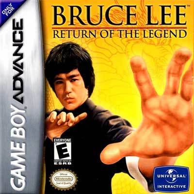 ★送料無料★北米版 BRUCE LEE RETURN OF THE LEGEND ブルースリー リターン オブ ザ レジェンド GBA