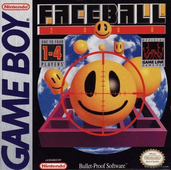 ★送料無料★北米版 Faceball 2000 フェイスボール ゲームボーイ