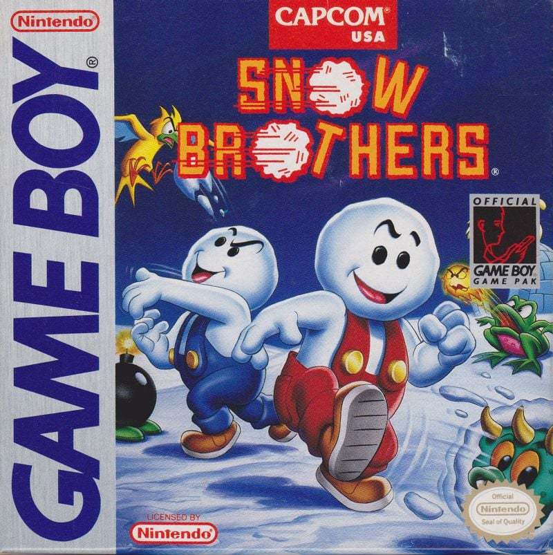 ★送料無料★北米版 Snow Brothers スノーブラザーズ ゲームボーイ