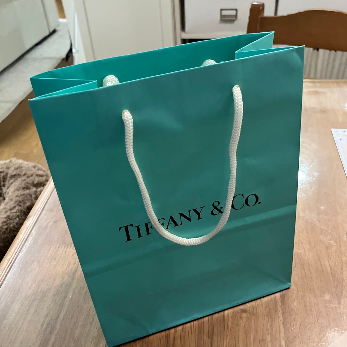 ティファニー TIFFANY 紙袋 水色