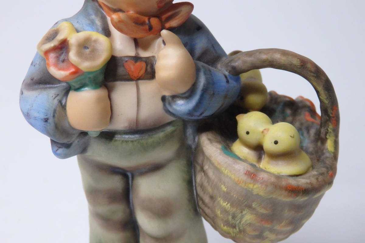 【友】ヴィンテージ　Goebel フンメル ゲーベル　少年　陶器製人形_画像8