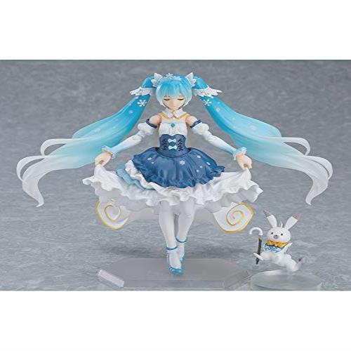 ● figma キャラクター・ボーカル・シリーズ01 初音ミク 雪ミク Snow Princess Ver. ノンスケール ABS&PVC製 塗装済み可動フィギュア_画像2