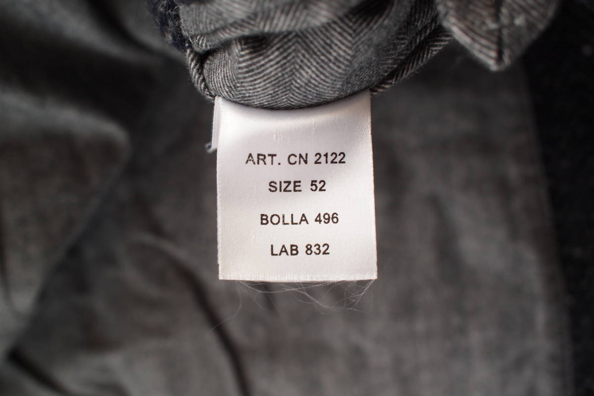  new goods tag attaching Italy CIRCOLO 1901 autumn winter wool . tweed style dark navy series me Ran ji herringbone 3B Chesterfield coat 52(XL corresponding )