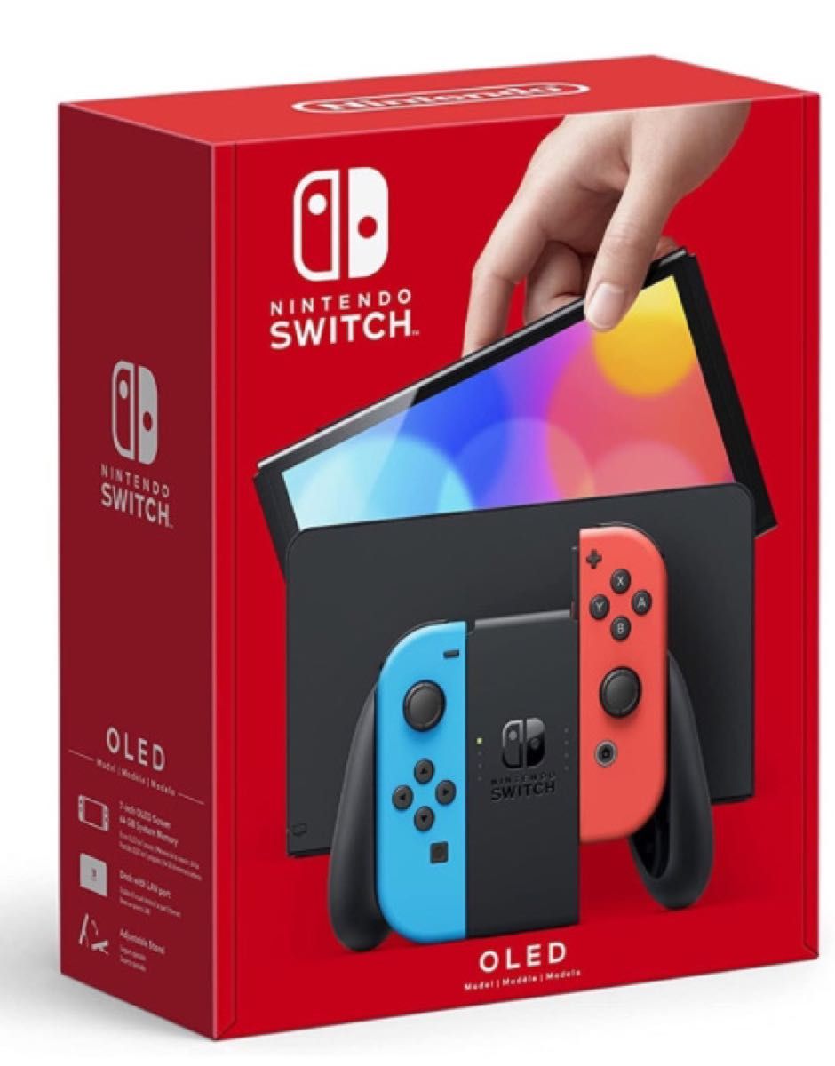新品 未開封 Nintendo Switch 有機ELモデル ネオンブルー ネオンレッド