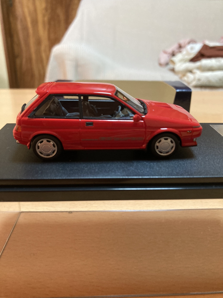 ハイストーリー 1/43 トヨタ カローラ II Reta GP Turbo 1986 レッド クリスマス プレゼント_画像7