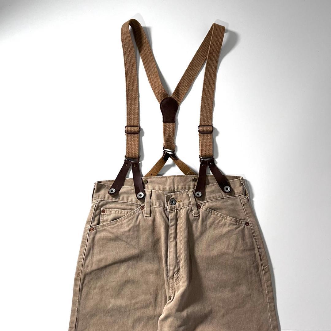30s 復刻 リーバイス 820 jaggs サスペンダー パンツ シンチ 30s 復刻 リーバイス 820 jaggs サスペンダー パンツ シンチ