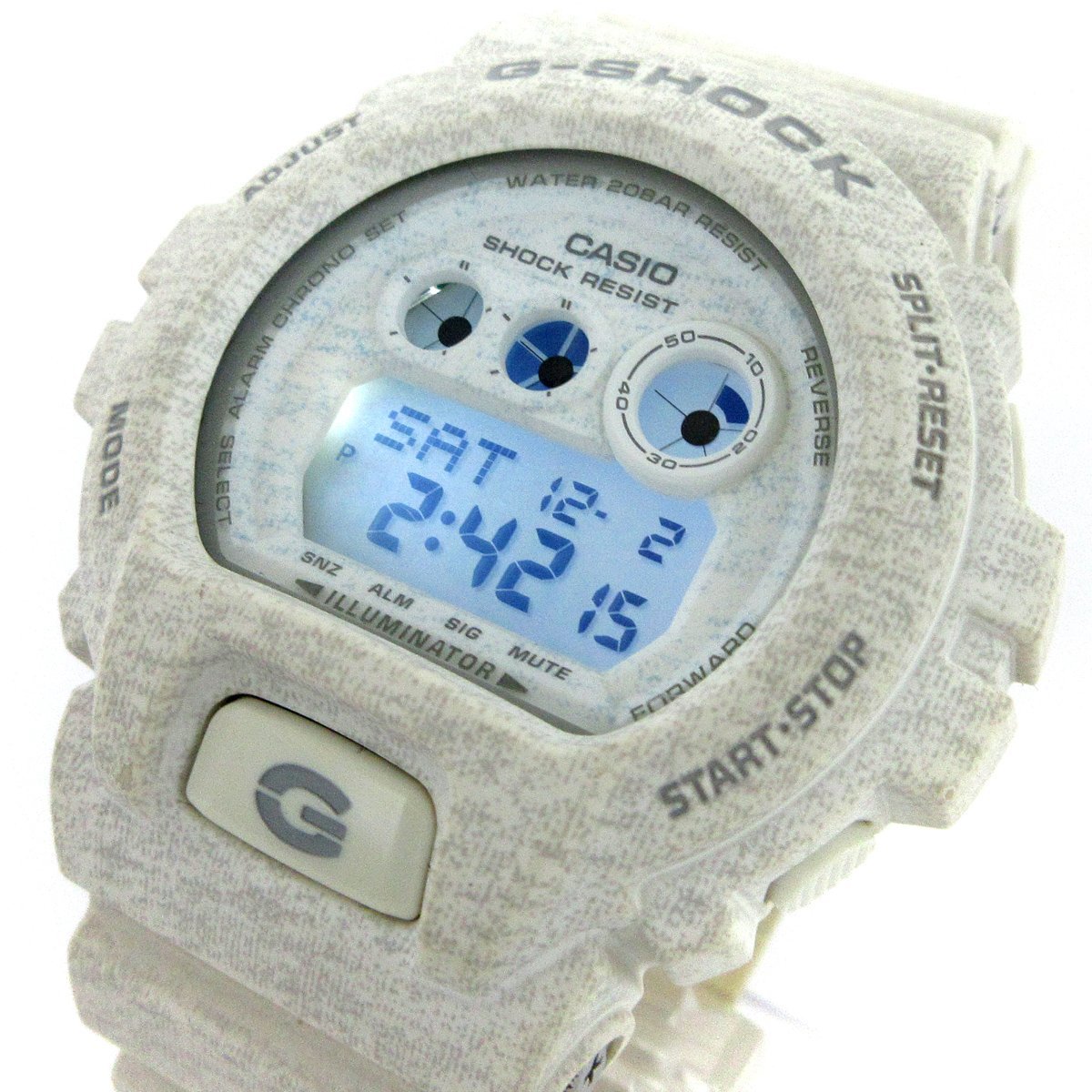 １円 カシオ Gショック メンズ ヘザードカラーシリーズ GD-X6900HT CASIO G-SHOCK GD-X6900HT-7JF 稼動品_画像1