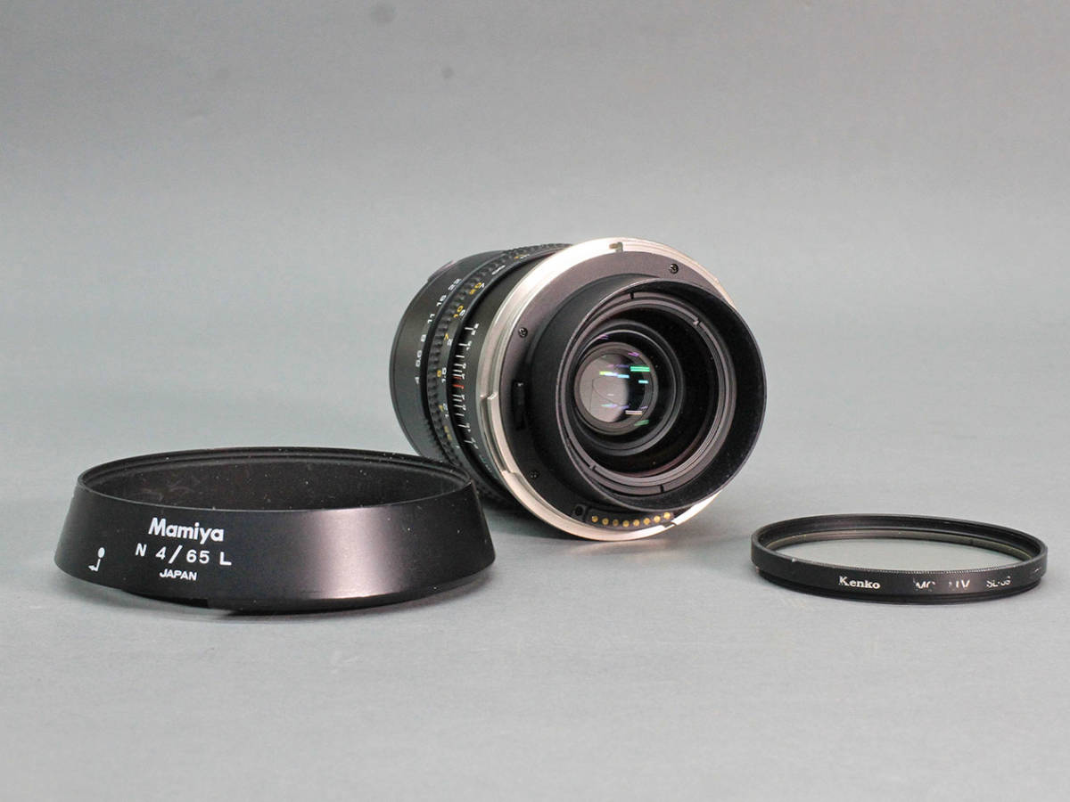 【51】 MAMIYA 7Ⅱ　N65mm　F4L・N150mm　F4.5L　レンズ2本セット　PLフィルターZE702　キャリングケース　使用説明書付_画像8