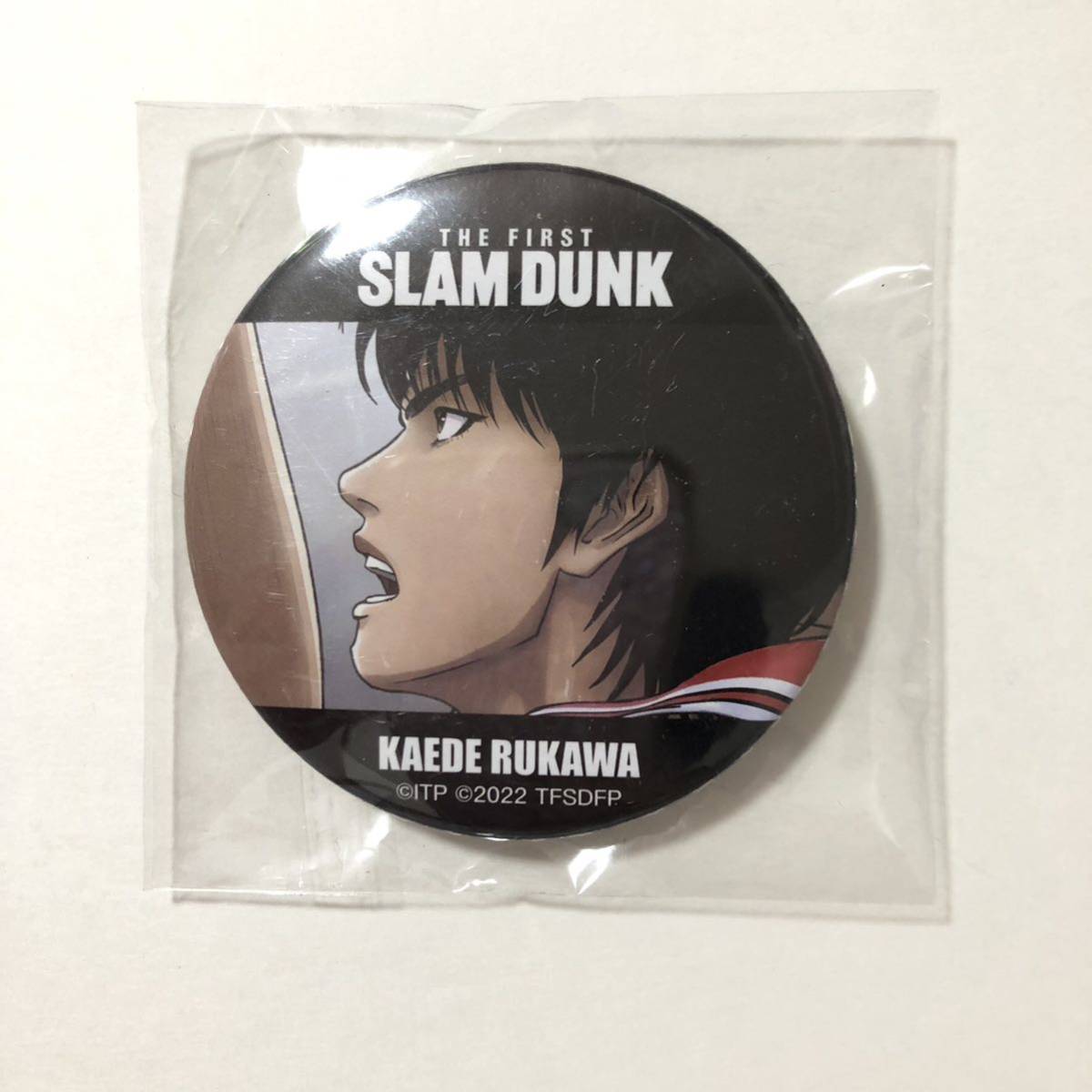 THE FIRST SLAM DUNK 缶バッジ 流川楓_画像1