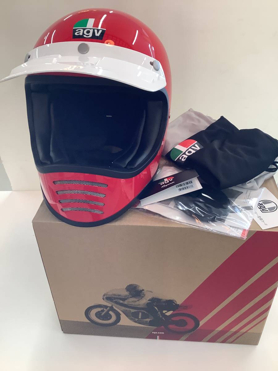 AGV off-road helmet X101 003-RED S size * Asian Fit shop front stock goods 