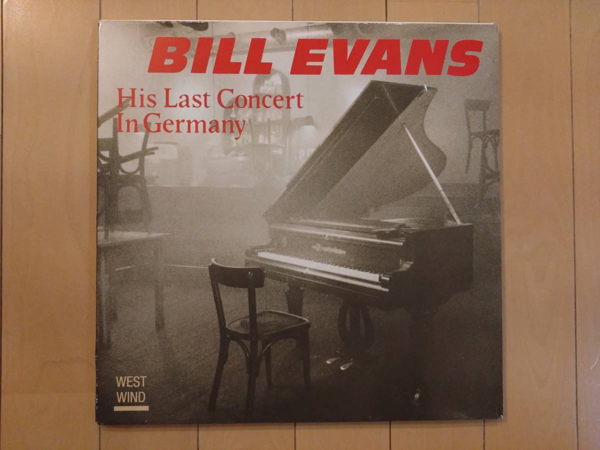 【希少】美盤 West Wind Original Bill Evans His Last Concert In Germany ビル・エヴァンス 廃盤【レア】_画像1