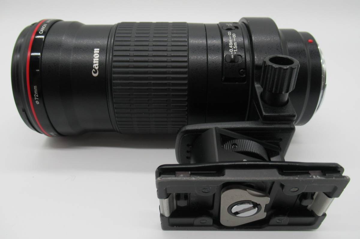 【24252】 Canon MACRO LENS EF ULTRASONIC 180mm 1:3.5 L 動作未確認 送料無料 _画像7