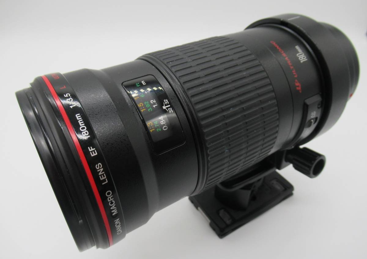 【24252】 Canon MACRO LENS EF ULTRASONIC 180mm 1:3.5 L 動作未確認 送料無料 _画像4