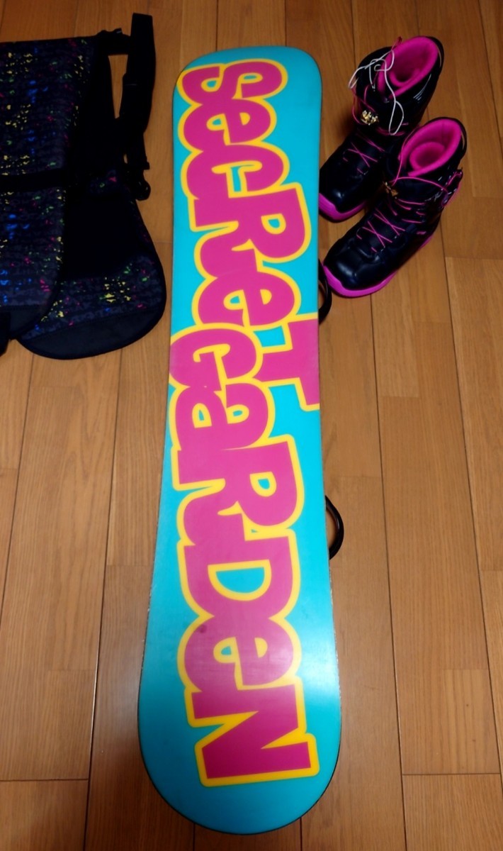  lady's snowboard full set 