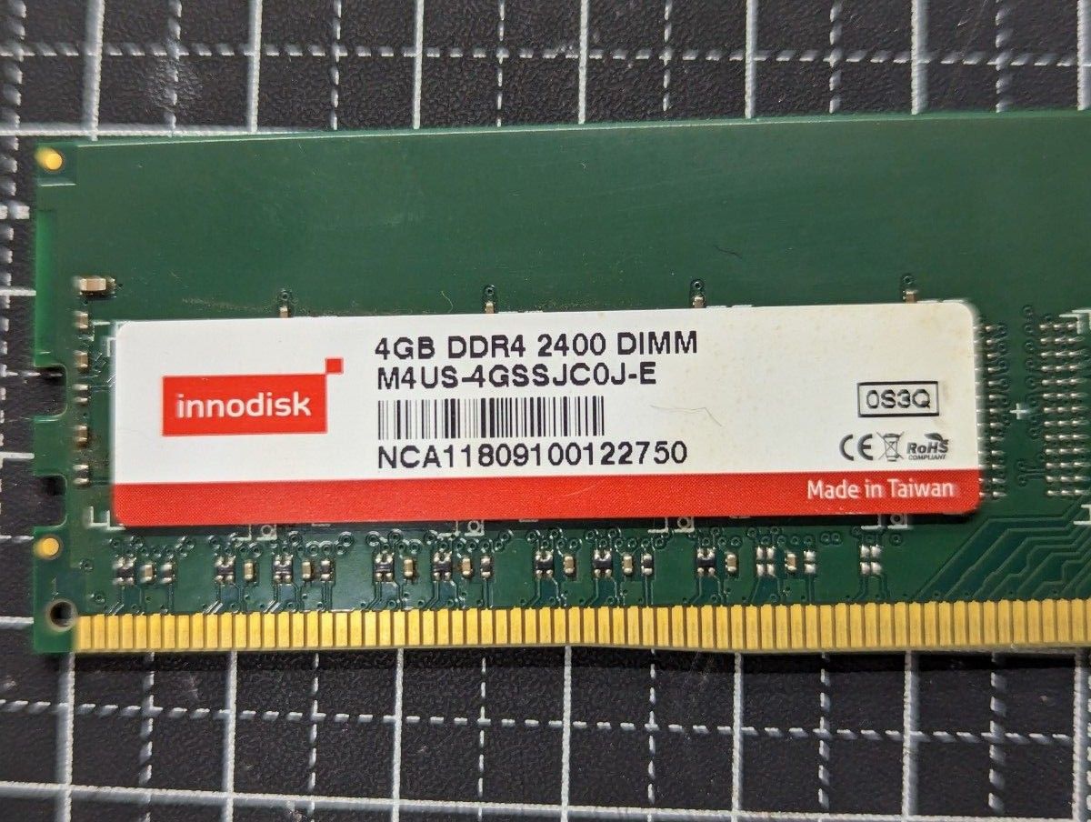 1223-9 innodisk DDR4 2400 DIMM 4GB 8枚セット