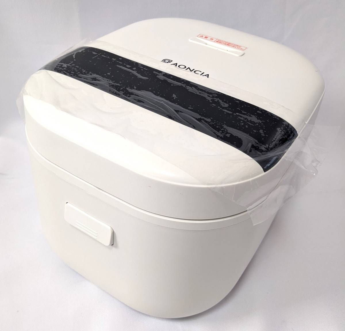 【1円出品】AONCIA マイコン炊飯器 S-RC018F 3合焚き ホワイト_画像1