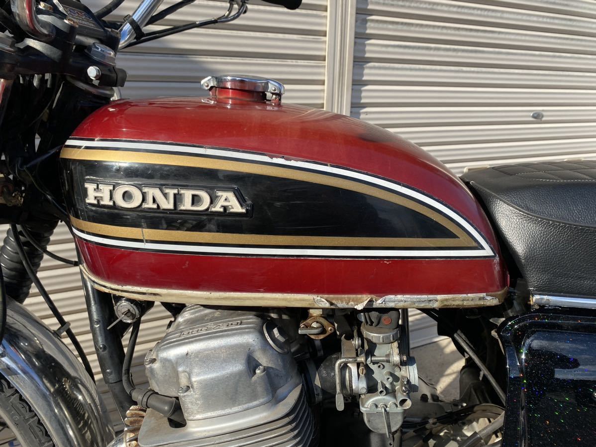 始動動画有【実働ベース車両】【現状お渡 し車両】HONDA CB750FOUR 1976年 CB/K 旧車の画像5