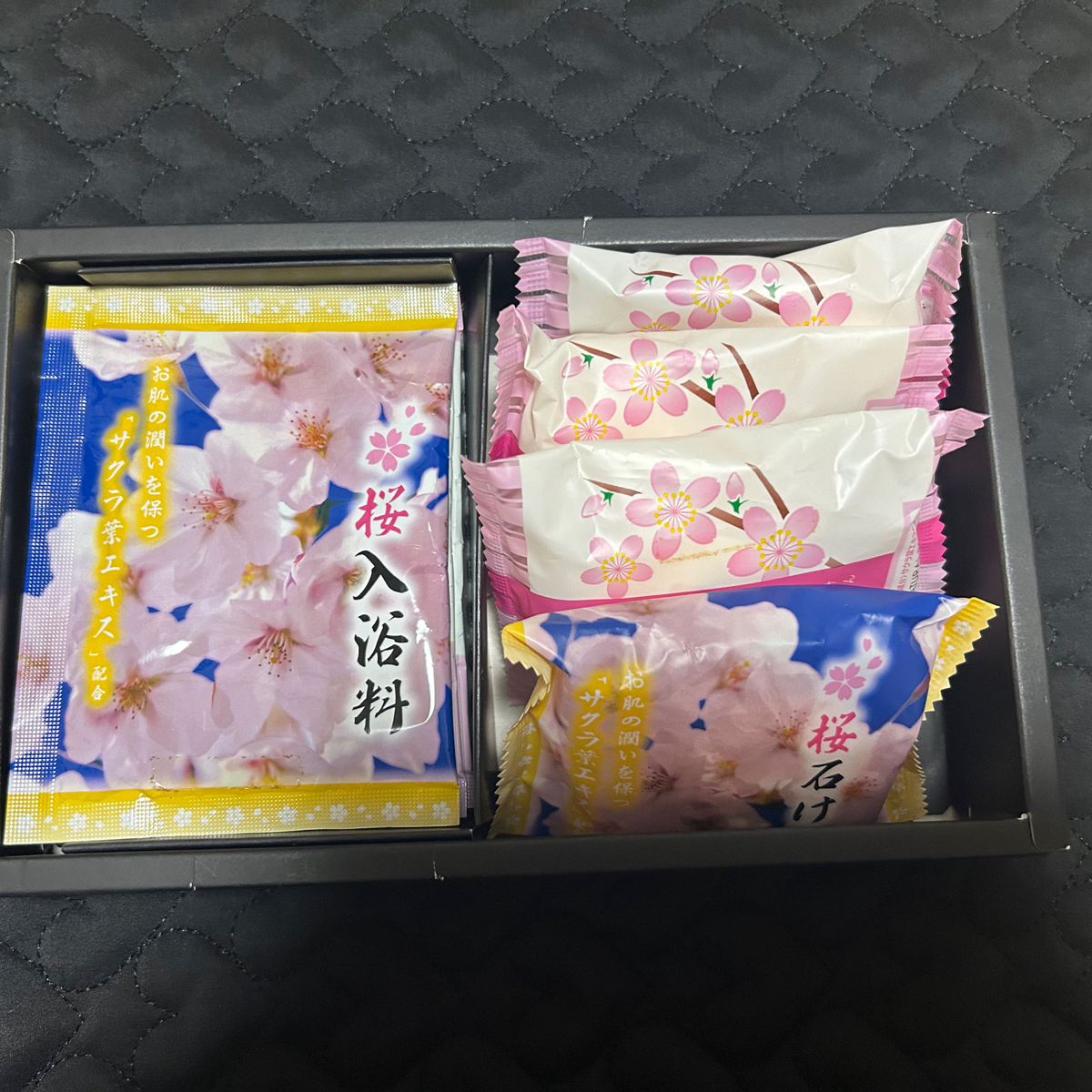 入浴剤ソープセット　桜の香り　　バスセット　リラックスバスセット