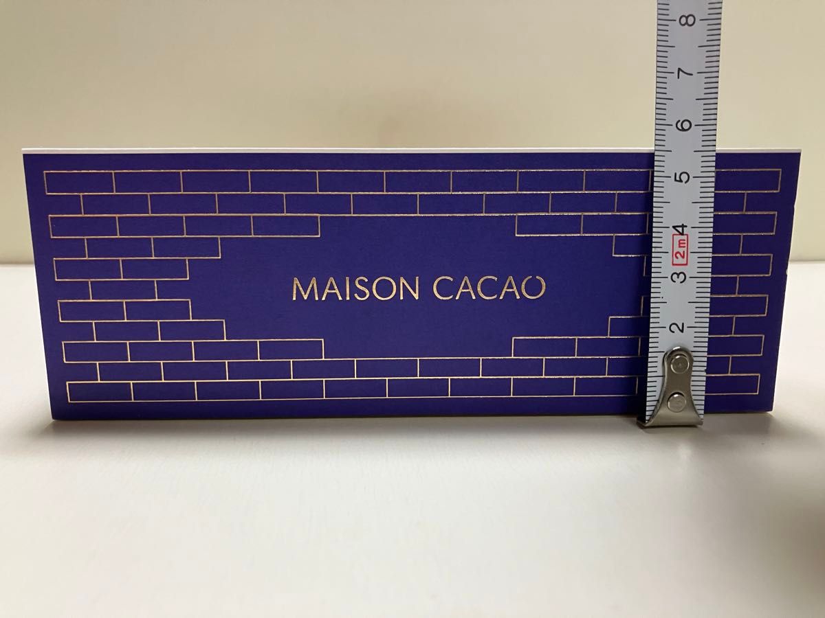 MAISON CACAO メゾンカカオ クリスマス限定 生ガトーショコラ 空箱