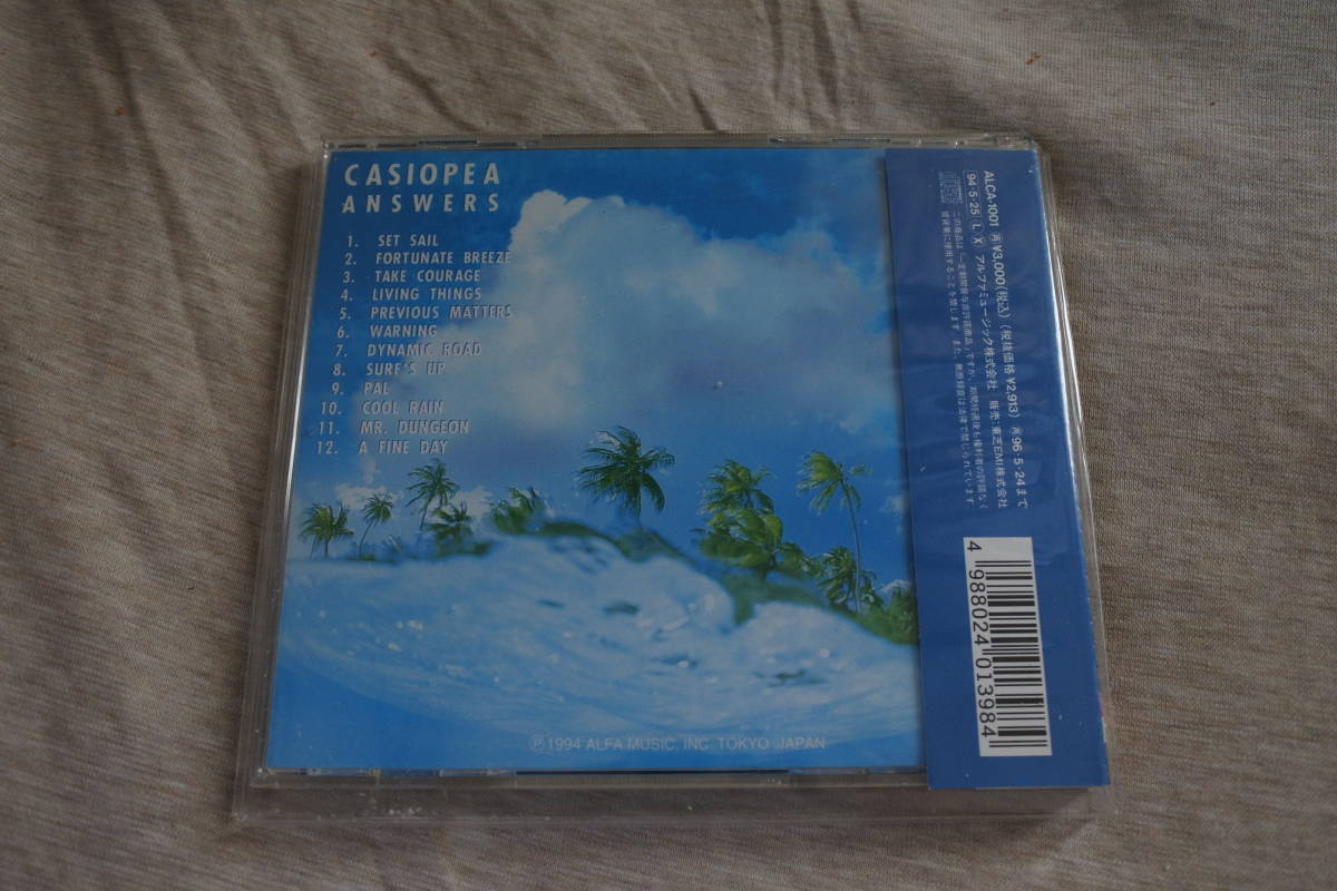 [CD] ANSWERS / CASIOPEA カシオペア_画像2