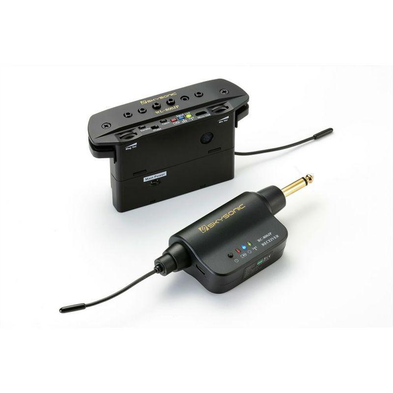 【国内正規品・3年保証】SKYSONIC スカイソニック / WL-800JP Wireless Soundhole Pickup アコースティックギター用 ピックアップ