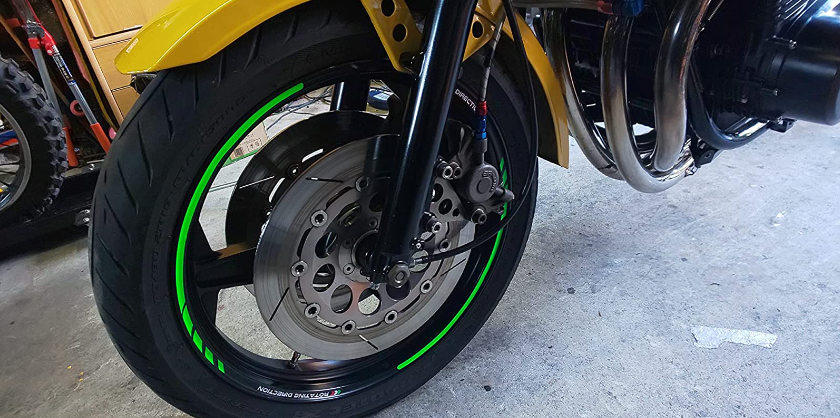 【GP STYLE jp】ローテーション リムステッカー ZX10R ZX6R ZX12R ZX9R ZZR Z1000 Z800 ZRX GPZ NINJAの画像6