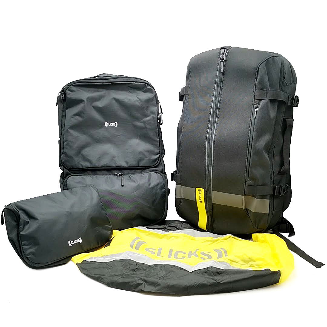 送料無料 スリックス リュックサック ビジネスバッグ スーツケース トラベルバッグ バッグ 鞄 3WAY ナイロン 30L メンズ_画像1