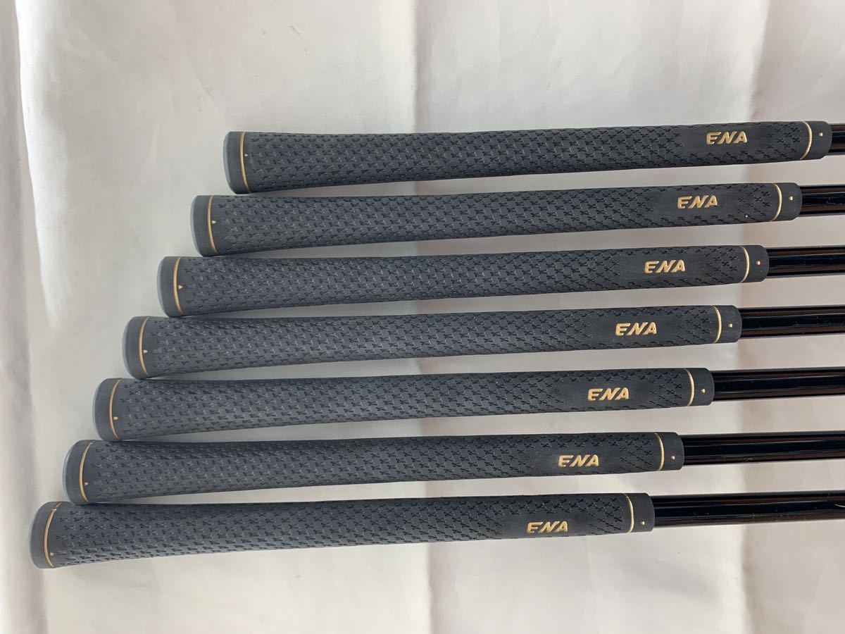 即決■アイアンセット / ENA GOLF エナ　ENA Magic Wand SF　Speeder for ENA　7-9,P,A2,A2,S 7本　フレックスR　右