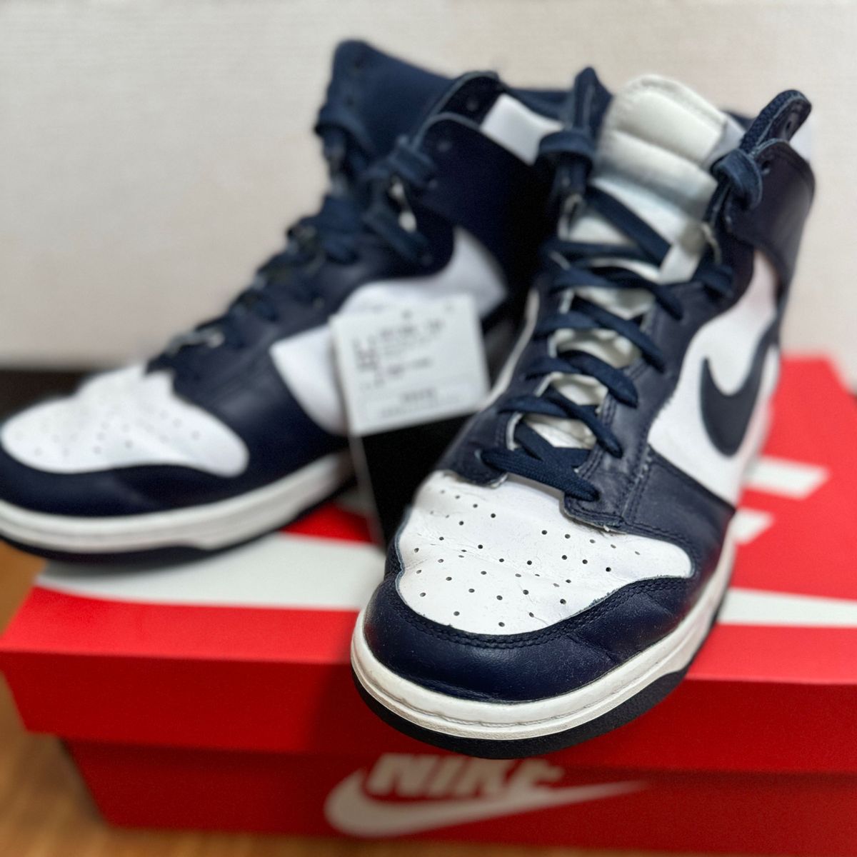 ナイキ NIKE dunk high ダンク　ハイ　チャンピオンシップネイビー　championship navy 27 us9