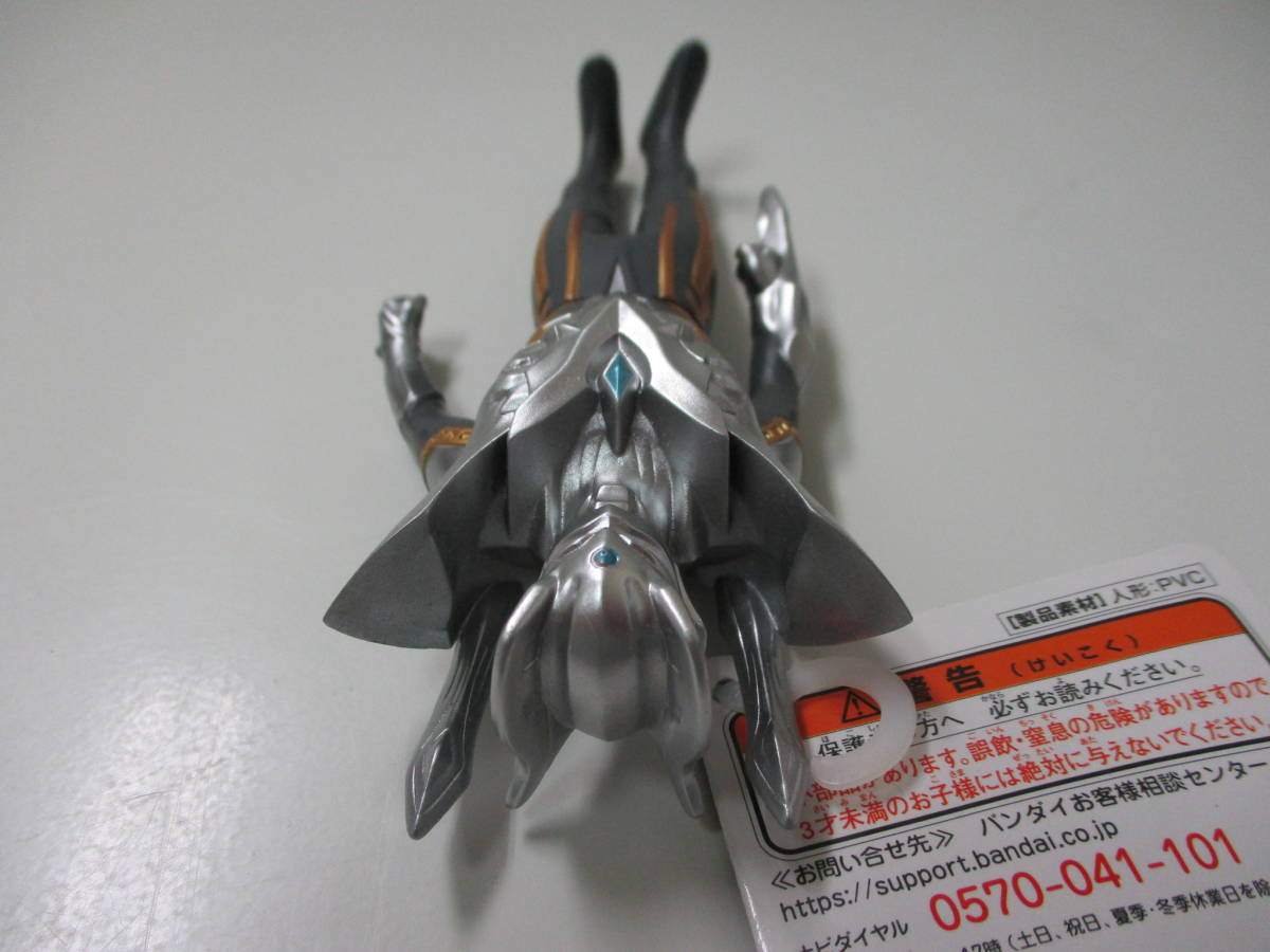 08T449☆ 【タグ付き】 ウルトラヒーローシリーズ　EX ウルティメイト シャイニング ウルトラマン ゼロ　ソフビ 円谷 BANDAI バンダイ_画像5