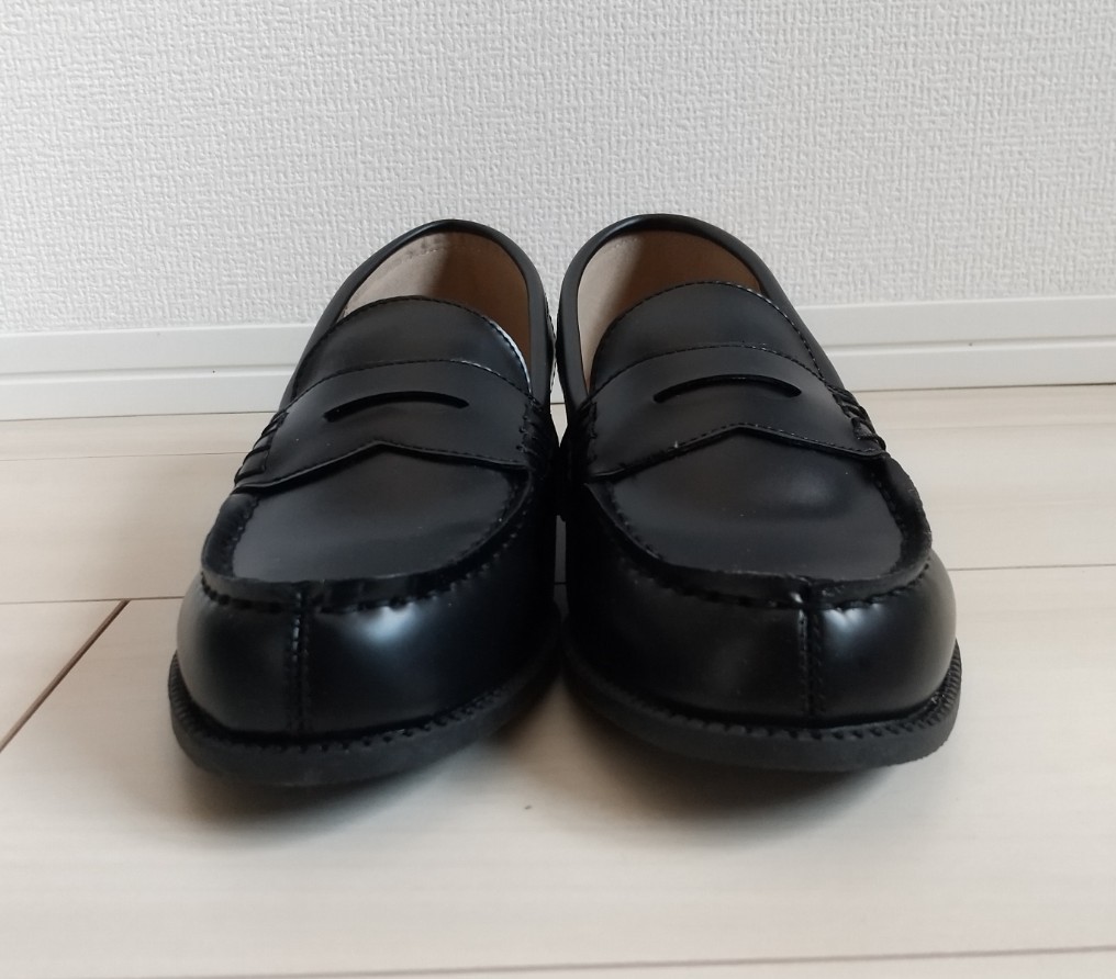 (718) черный Loafer 24.0cm