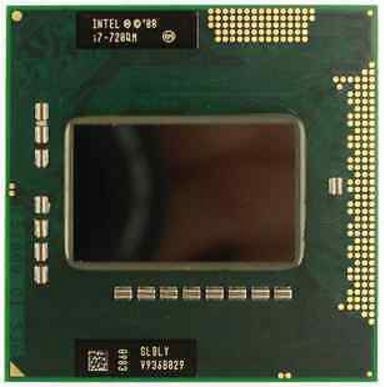 SLBLY インテル Intel i7-720qM 1.60Ghz CPU 中古動作 送料無料の画像1