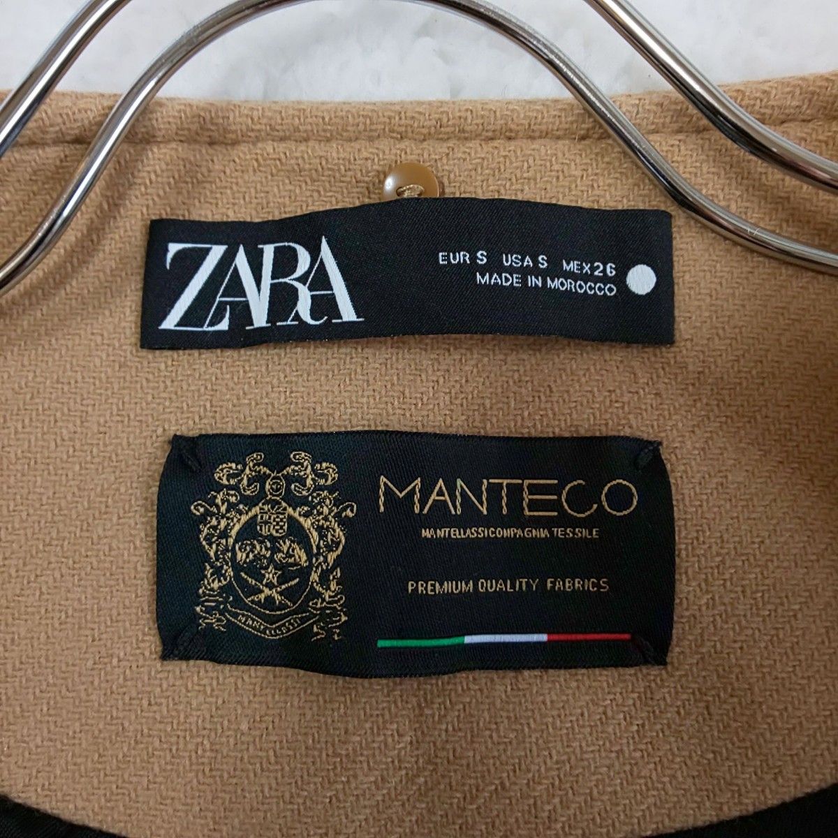 ZARA × MANTECO コート コート ベージュ