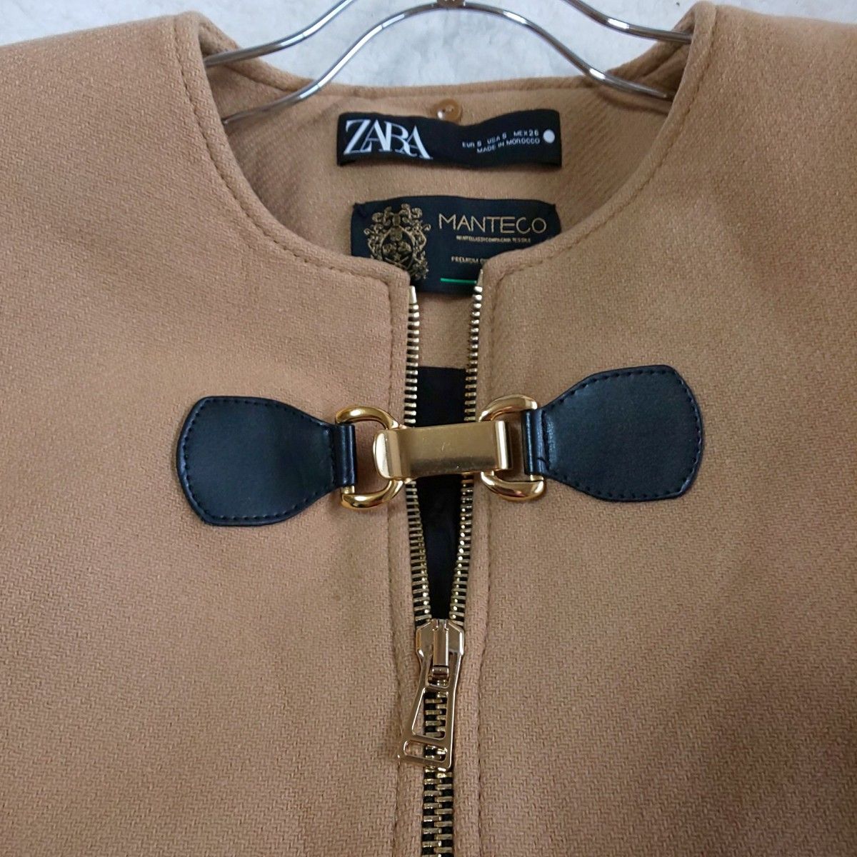 ZARA × MANTECO コート コート ベージュ