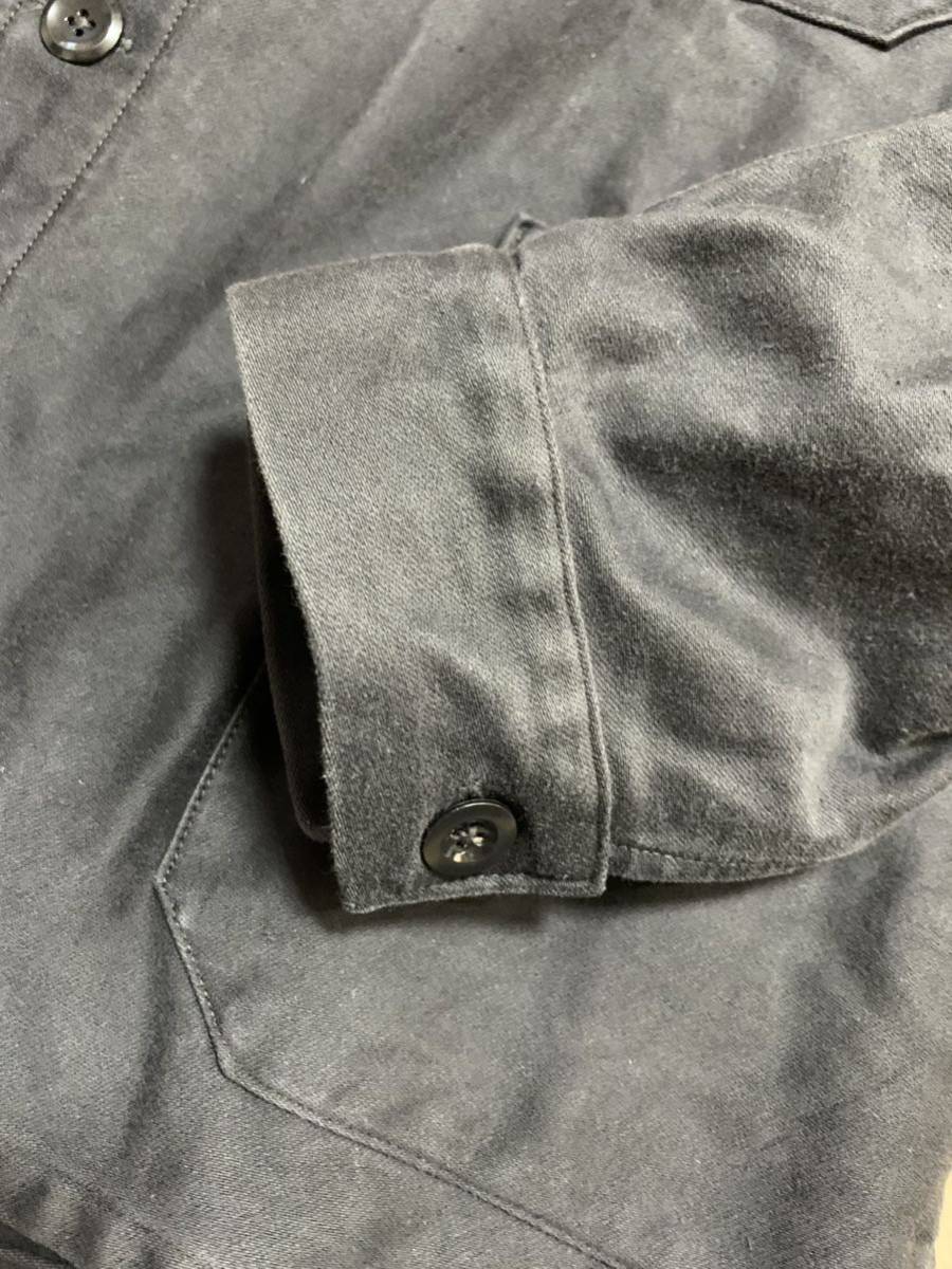 貴重】30s French vintage Black light moleskin work jacket 4 貴重】30s French vintage Black light moleskin work jacket 4