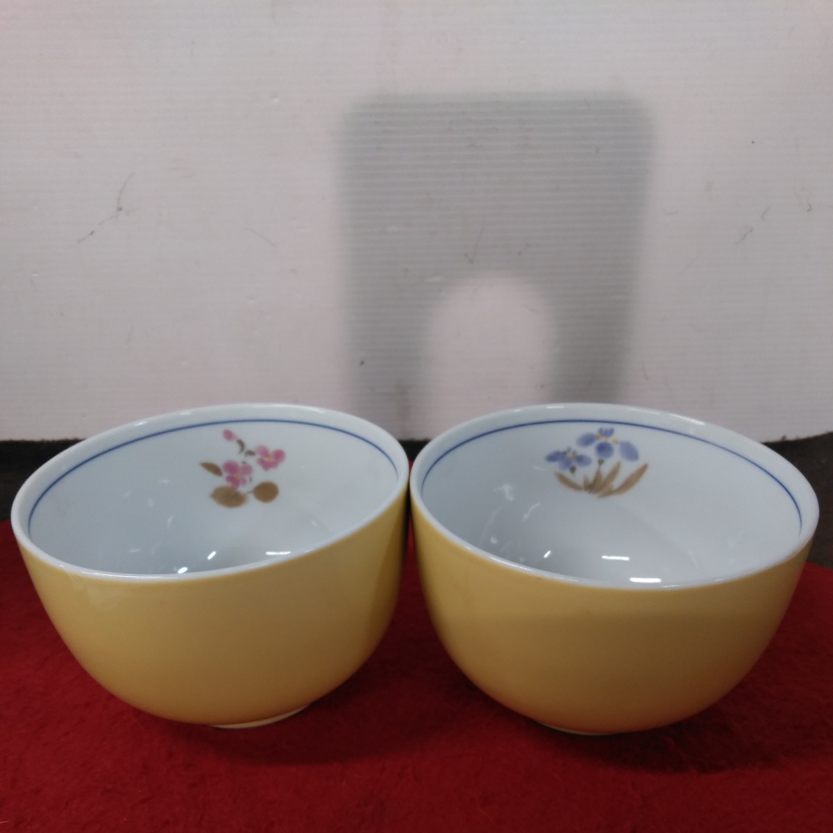 g_t N579 たち吉　花数奇　小どんぶり　2客　まとめ売り♪　和食器_画像1