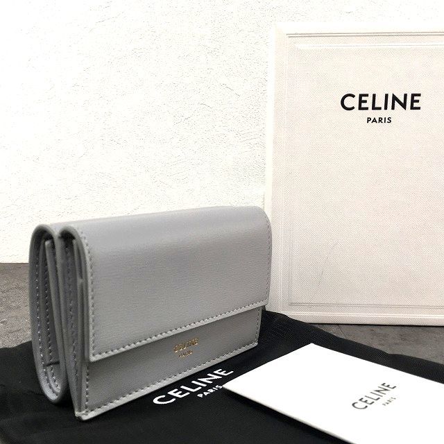 ☆送料無料☆ 未使用品 CELINE コンパクトウォレット フォールデット 箱付き 398_画像1