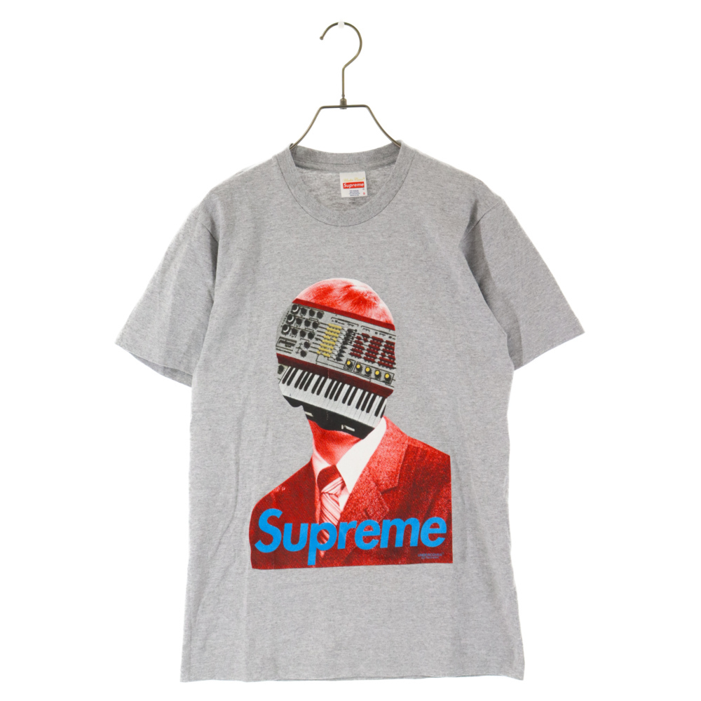 SUPREME シュプリーム 15SS×UNDERCOVER Synhead Tee×アンダーカバー シンヘッド半袖Tシャツ カットソー グレー