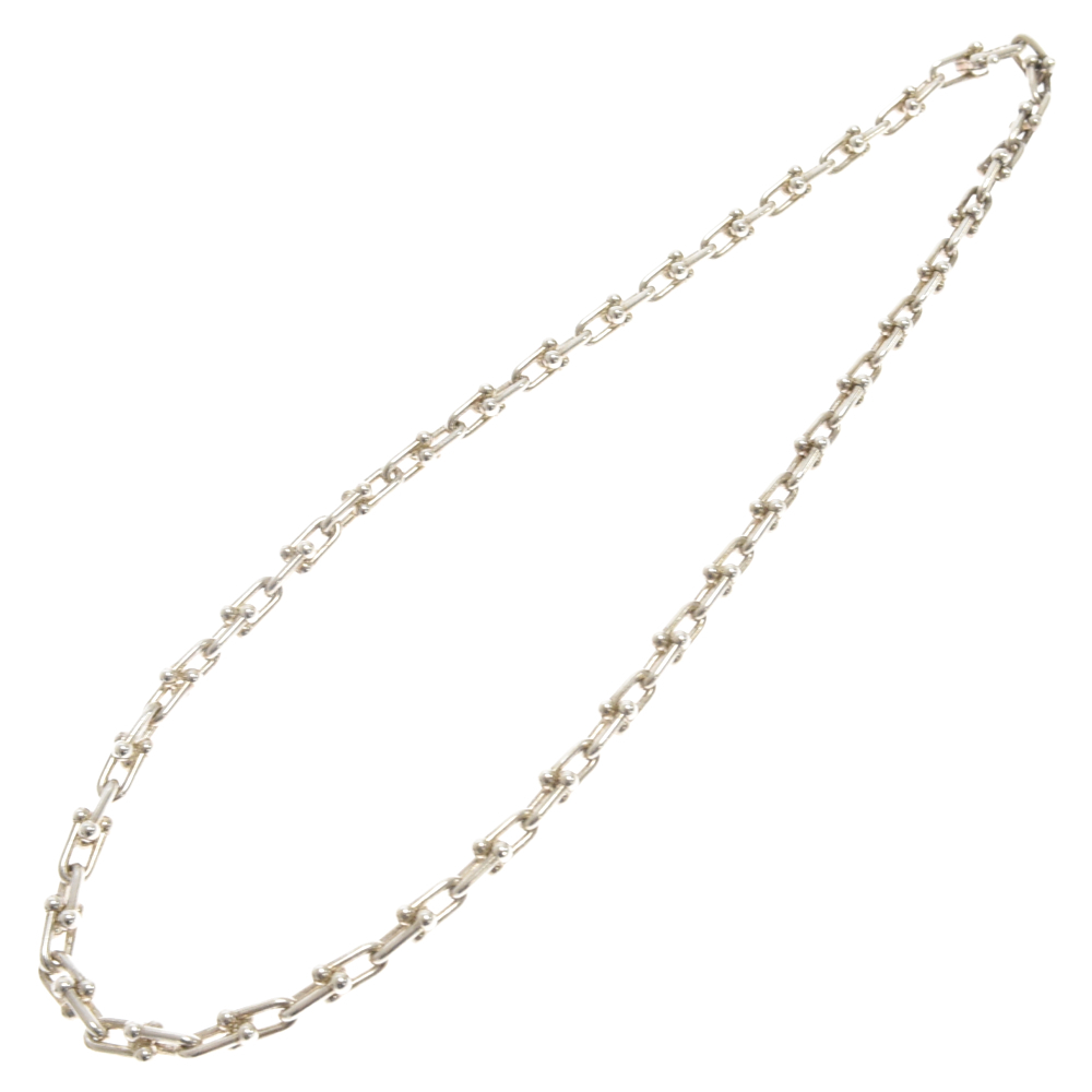 TIFFANY & Co. ティファニー HardWear SMALL RINK NECKLACE ハードウェア スモールリンク ネックレス シルバー925_画像2