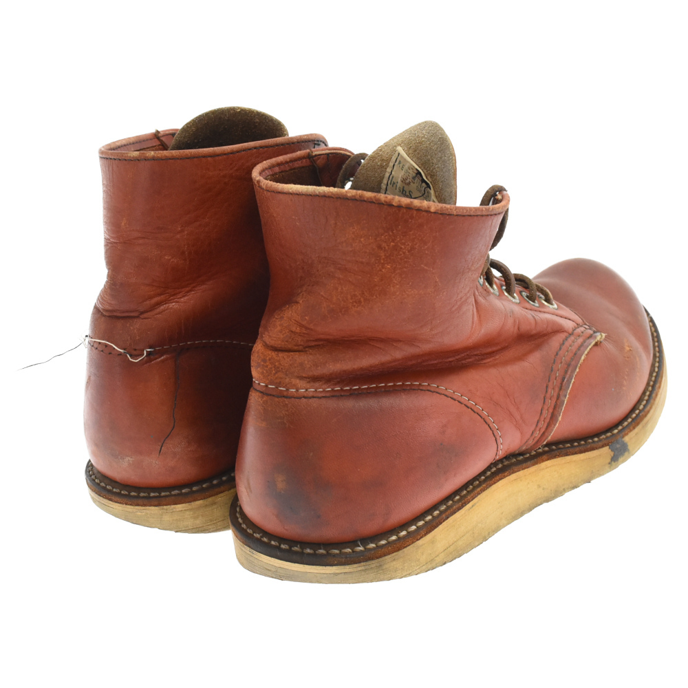 RED WING レッド ウイング IRISH SETTER 犬 タグ アイリッシュセッター ハイカットブーツ ブラウン 09380_画像4