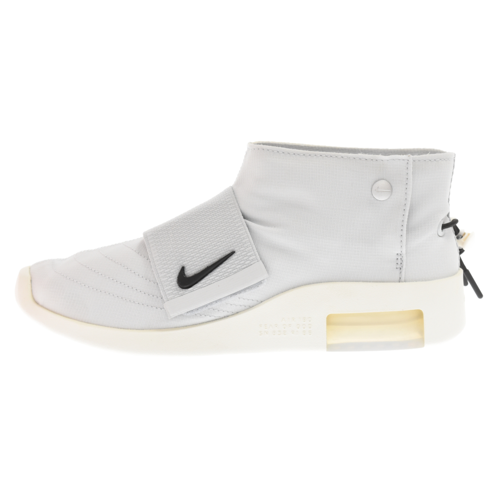 NIKE ナイキ AIR 1 FEAR OF GOD MOC Pure Platinum エアフィアオブゴッド モック ハイカットスニーカー グレー AT8086-001 US7.5_画像1